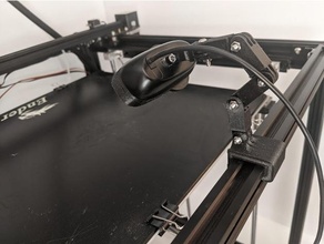 ender 20mm hortum klips takma 3d yazıcı Aksesuarlar 3d print model - Mito3D