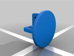 bicycle handlebar cap plug sport & outdoors 3d print model - Mito3D