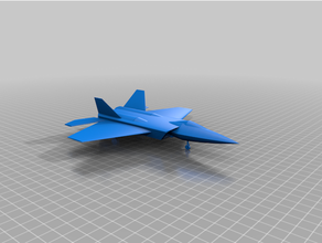 f-22 raptor 3d printing 3d print model - Mito3D