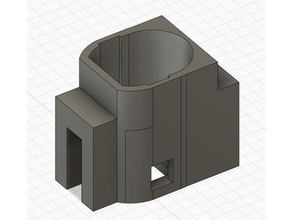 ryobi batería salida adaptador soporte electrónica 18v 3d print model - Mito3D