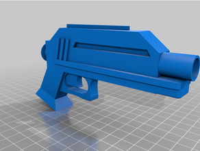 dc-17 blaster pistol 3d printing 3d print model - Mito3D