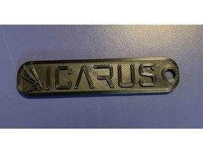 key ring icarus keychains game porte cl video 3d print model - Mito3D