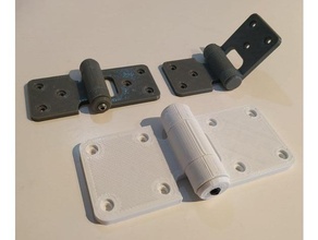 lift-off hinges v2 tools diy hinge 3d print model - Mito3D
