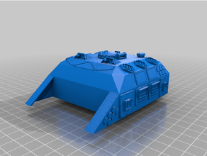 tx-225 gavw occupier unit cover pic details 3d printing legion miniature starwars star wars tank 3d print model - Mito3D