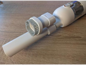 xiaomi mi vacuum cleaner mini brush holder outdoor & garden adapter 3d print model - Mito3D