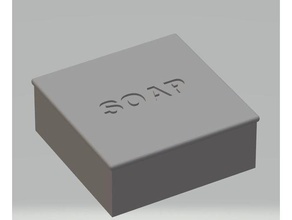 caisse savon porte 3d impression 3d print model - Mito3D