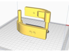 poign frigo 3d printing 3d print model - Mito3D