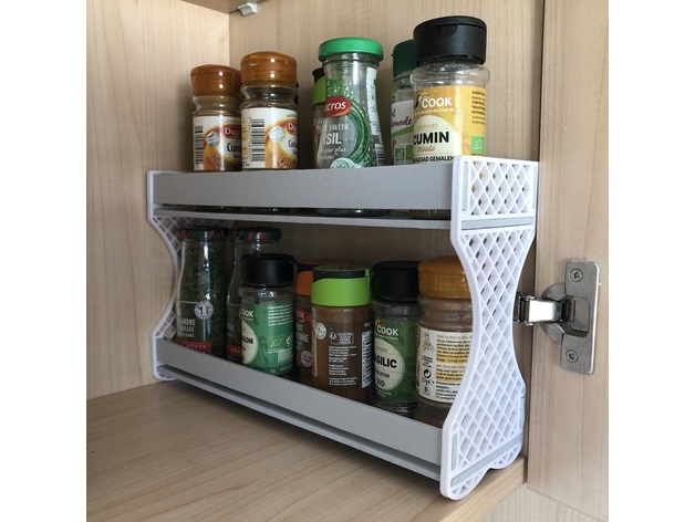 spice shelf tag pice kitchen & dining 3D print model - Mito3D