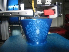 Steampunk Vase ns gedruckt Skulpturen 3d print model - Mito3D