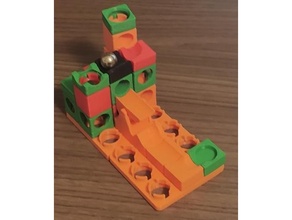 Moviente rampa equipo mármol 20 construcción juguetes 3d print model - Mito3D