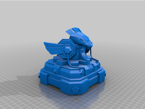 clash clans eagle artillery level 3 3d printing 3d print model - Mito3D