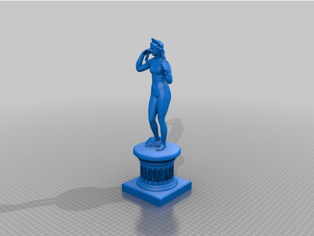Venüs heykel kaide 3d baskı 3D print model - Mito3D