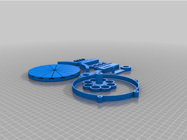 3d baskı saçma makine 1 3D print model - Mito3D