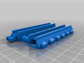 straight trackmaster track style playsets 3d print model - Mito3D
