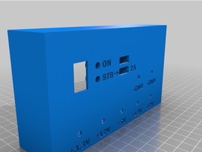 atx bench power supply panel 3d printer parts psu cover 3d print model - Mito3D