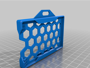 double-sided badge holder 3d print model - Mito3D