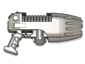 quaranta chiavi plasma pistola oggetti scena 40k Accessori miniatura warhammer 3d print model - Mito3D