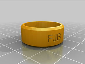 fjb bague bijoux laissegobrandon 3d print model - Mito3D