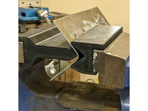 sheet metal press brake record 45 vise tools 3d print model - Mito3D