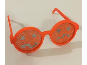 Halloween lunettes 3d print model - Mito3D