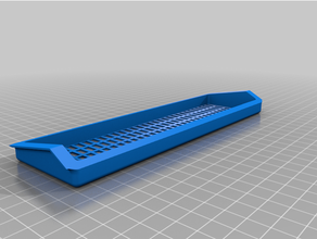 tesla model floor vent grate guard automotive 3d print model - Mito3D