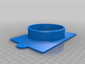 electrolux 100mm adapter kitchen & dining 3d print model - Mito3D