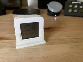 xiaomi mijia Bluetooth termómetro estante soporte electrónica temperatura sensor 3d print model - Mito3D