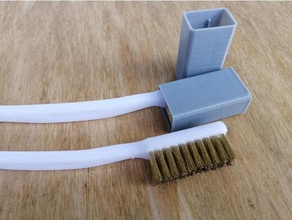 metal bakır tel fırça koruyucu şapka koruma 3d yazıcı Aksesuarlar kıl diş fırçası 3d print model - Mito3D