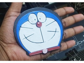 Doraemon multicolor Arte vistoso divertido regalo niños boquilla extrusor tevo tarántula juguete 3d print model - Mito3D