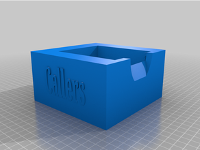 criador micrófono soporte caja contenedores 3d print model - Mito3D