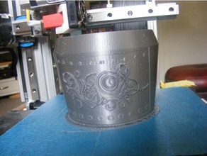 Steampunk grade padronizar impresso esculturas 3d print model - Mito3D