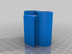 ego aio zigarette rtelclip+ suporte líquido 3d print model - Mito3D