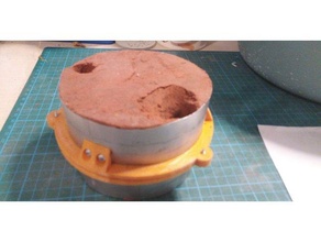 easy cheap metal casting flask art tools 3d print model - Mito3D