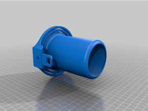 seatbelt automotive car cupholder plug 3d print model - Mito3D