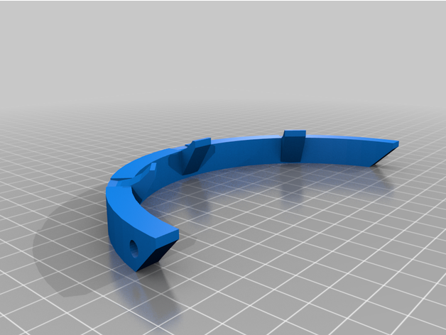 super73 zx retroilluminazione staffa 3D print model - Mito3D