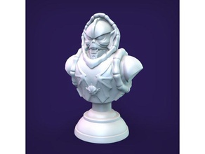 ruthless horde leader mini bust sculptures hordak symbol mastersoftheuniverse motu sculpture 3d print model - Mito3D