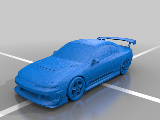 secret nissan silvia d1gp vehicles drift formula s15 3D print model - Mito3D