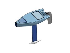 jo Footy iii vehiculos barco rc velero modelo vela 3d print model - Mito3D