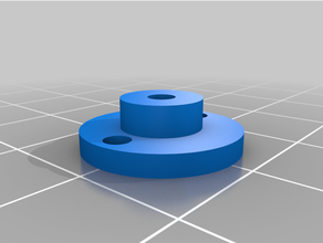 rounded base tee nut - m360 universal laser cutter lid parts openscad 3d print model - Mito3D