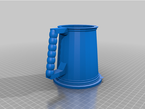 medieval tankard v1 3d printing cup fantasy 3d print model - Mito3D