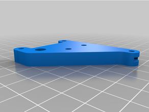 redone ender3 matrix+lite extruder mounting bracket 3d printer parts matrix lite 3d print model - Mito3D