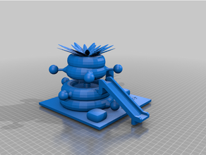 ananas terreno gioco sculture 3d print model - Mito3D