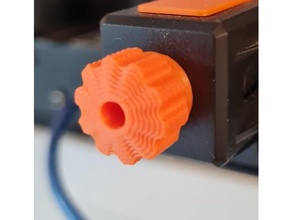 ender 3v2 tensioner knob embedded nut 3d printing 3d print model - Mito3D