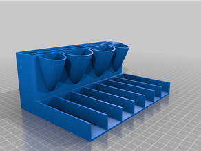 kilit toplamak istasyon 2 organizasyon 3d print model - Mito3D