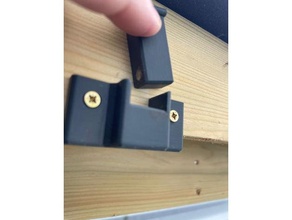 magnetic door outdoor & garden doorstop 3d print model - Mito3D