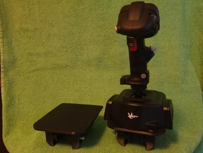 vkb gladiator nxt chair dx racer mount 3d print model - Mito3D