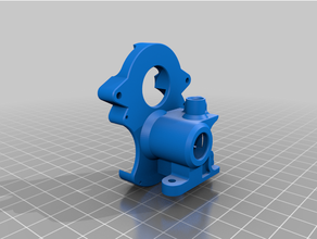 orbiter v15 single stage gearbox dual drive extruder square nut fixes 3d printer extruders 3d print model - Mito3D