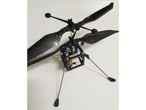 mk4 3d impresión helicóptero ingenio instructable instructables robot Marte nasa vagabundo 3d print model - Mito3D