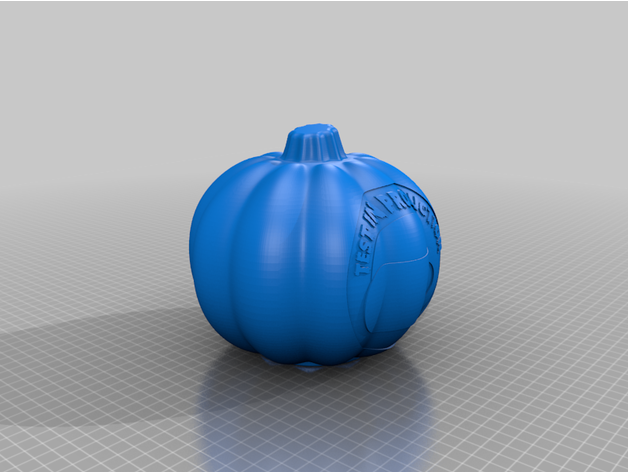 halloween pumpkin test production decor devops feature-flags jackolantern launchdarkly programming 3D print model - Mito3D