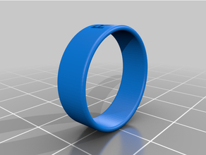 anel gravando argolas 3d print model - Mito3D